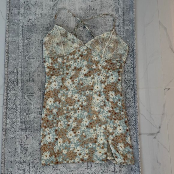 Garage Floral Slip Dress - Picture 3 of 6